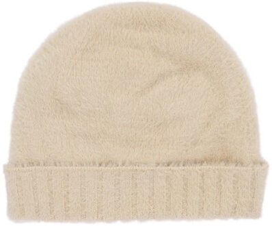 Muts voor meisjes in de kleur Ecru - 50