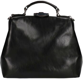 Mutsaers Lunora black damestas Zwart - H 26 x B 36 x D 16 cm