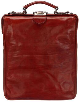 Mutsaers On The Bag Leather Backpack kastanje bruin - H 36 x B 28 x D 10 cm