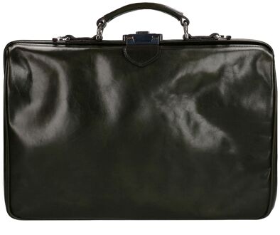 Mutsaers The Classic Briefcase green Groen - H 28 x B 42 x D 10 cm