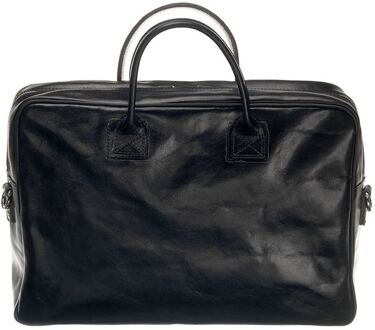 Mutsaers The Sleeve Plus 13.3" black schoudertas heren Zwart - H 28 x B 38 x D 9 cm