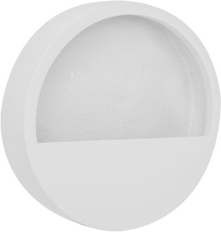 Muur bloempot Wally S mat wit