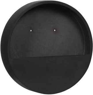 Muur bloempot Wally S zwart