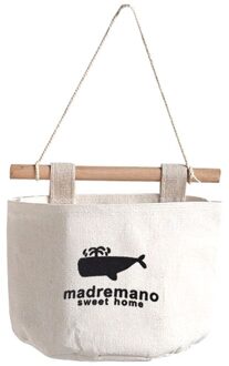 Muur Case Muur Opknoping Opbergtas Organizer Katoen Linnen Pocket Pouch Home Organisatie Wandmontage Puin Opbergtas