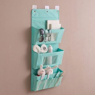 Muur Deur Opknoping Opbergtas Waterdichte Oxford Multi-layer Diversen Afwerking Pocket Badkamer Toilettas Cusmetic Orgainzer groen