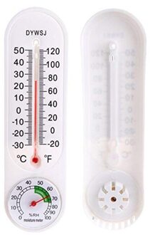 Muur Gehangen Thermometer Hygrometer Temperatuur Voor Indoor Mini Temperatuur Kantoor Sensor Outdoor Tuin C6Y8