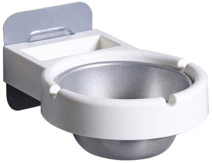 Muur Gemonteerde Asbak Wc Muur Opbergrek Sterke Viscose Gratis Ponsen Wc Muur Asbak Badkamer Accessoires wit