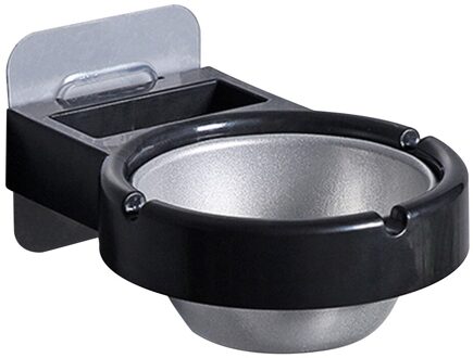 Muur Gemonteerde Asbak Wc Muur Opbergrek Sterke Viscose Gratis Ponsen Wc Muur Asbak Badkamer Accessoires zwart