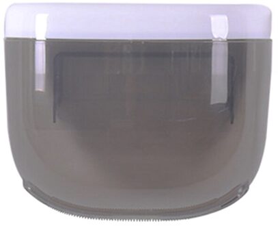 Muur Gemonteerde Badkamer Lijm Dispenser Doos Voor Papier Handdoeken Telefoon Rolhouder Tissue Opbergdoos Lade Badkamer Benodigdheden zwart