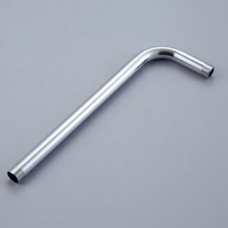 Muur Gemonteerde Douchekop Arm Verchroomd Metalen Douche Extension Arm Set Voor Hotel Huis Badkamer Hardware Accessoires douche Arm 30cm