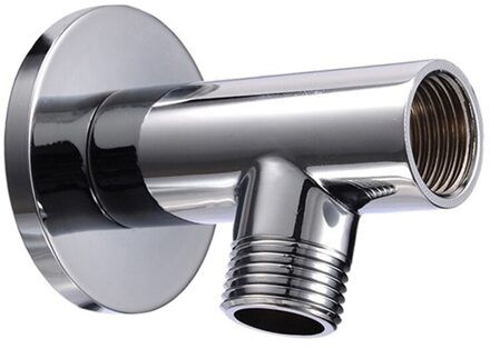 Muur Gemonteerde Douchekop Arm Verchroomd Metalen Douche Extension Arm Set Voor Hotel Huis Badkamer Hardware Accessoires Mount Base