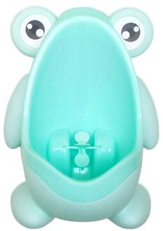 Muur Gemonteerde Haak Baby Boy Potty Toilet Training Kids Kikker Stand Verticale Baby Peuter Badkamer Kikker Urinoir licht groen