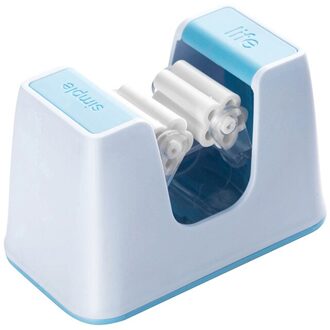 Muur Gemonteerde Haak Clip Hanger Gratis Ponsen Sterke Haak Huishoudelijke Badkamer Mop Opbergrek Mop Clip blauw