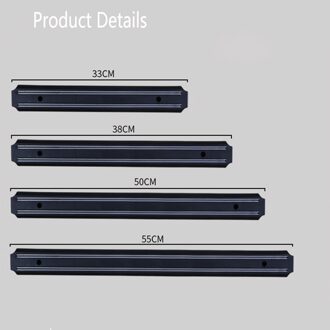 Muur Gemonteerde Keuken Magnetische Mes Houder Rest Wall Mount Plastic Magnetische Magneet Mes Houder Rekken Streep Houder 55cm