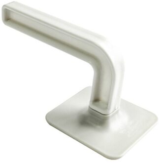 Muur Gemonteerde Naadloze Ins Wind Opslag Board Pot Cover Hanger Rack Creatieve Keuken Geperforeerde Snijden Opslag Haak Gratis wit