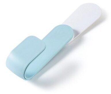 Muur Gemonteerde Pot Cover Rack Keuken Snijden Voard Opbergrek Keuken Opslag Haken Voor Huishoudelijke Mini Gereedschap Blauw