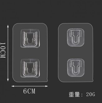 Muur Gemonteerde Sticker Punch-Gratis Haak Plakken Plug Socket Houder Kabel Opslag Plug Vaststelling Organiseren Seamles Waterdichte Houder 02