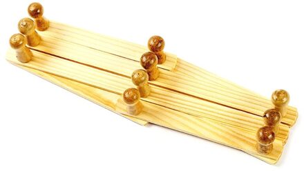 Muur Gemonteerde Uitbreidbaar Houten Kapstok Hanger Met 10 Pinnen Haken Plank Voor Opknoping Kleding Hoed Koffie Mok Sleutel portemonnee