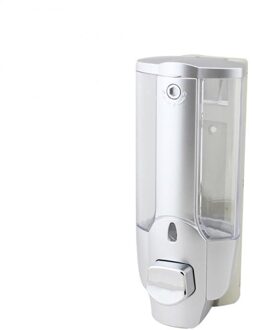 Muur Gemonteerde Vloeibare Handzeep Dispenser | Hand Zeepdispenser Pomp Enkele Kop Vloeibare Shampoo Hand Douchegel Lotion dispenser grijs