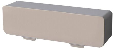 Muur Gemonteerde Waterdichte Cover Met Lepel Kwart Kruiden Doos Lange Grote Capaciteit Kruiden Case Keuken Tool Licht Geel