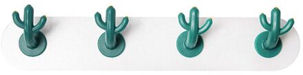 Muur Haken Waterdicht Oilproof Zelfklevende Haken Leuke Cactus Haak Herbruikbare Naadloze Opknoping Haak Voor Keuken Badkamer Office 4