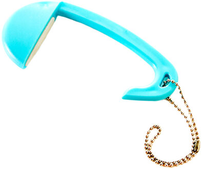 Muur Hanger Holder Handtas Hanger Decoratie Reizen Draagbare Plastic Tas Haak Voor Opknoping Decoratieve Tafel Purse Bag Haken Blauw