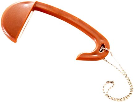 Muur Hanger Holder Handtas Hanger Decoratie Reizen Draagbare Plastic Tas Haak Voor Opknoping Decoratieve Tafel Purse Bag Haken Bruin