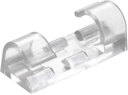 Muur Klem Bureau Vaste Draad Houder Zelfklevende Koord Organisator Kabel Clip Kantoor Ruimtebesparend Management Multifunctionele Fasteners transparant L