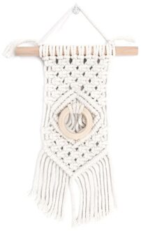 Muur Opknoping Hand Geweven Macrame Boho Tapijt Home Decoratie Handgemaakte Geweven Wedding Achtergrond Woonkamer Decor Art 1pc