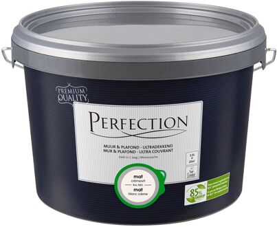 Muur & Plafond Muurverf - Mat - Crèmewit Ral 9001 - 2,5l