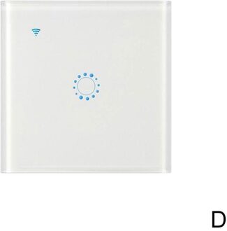 Muur Smart Switch Wifi Schakelaar Smart Afstandsbediening Schakelaar Alexa Slimme Schakelaar Compatibel Met Ios En Android wit 1 road