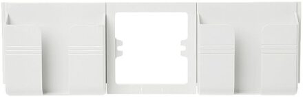 Muur Socket Mobiele Telefoon Houder Smartphone Opladen Stand Rack Houders Plug dubbele kader houder