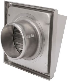 Muur Ventilatierooster Diffuser Ducting Ventilatie Cover Extractor Outlet Lamellen Dia.100mm