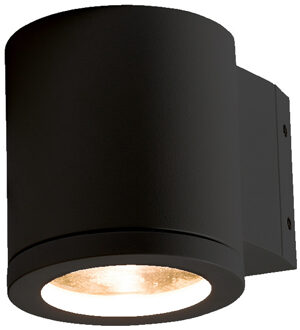 Muurspot BWS Mary Aluminium Met DTW 305Lm 5W Zwart