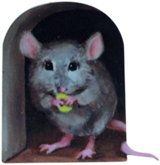 Muurstickers Miniatuur Muis Gat Decal Muurschildering Unieke Sticker Indoor En Outdoor Decoratie Stickers Наклейки На Стену B