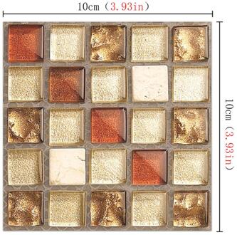 Muurstickers Mozaïek Tegel Home Accessoires Foto Achtergrond Props Art Decals Voor Woonkamer Keuken Tv Achtergrond B