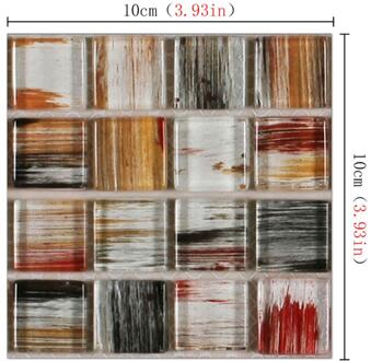 Muurstickers Mozaïek Tegel Home Accessoires Foto Achtergrond Props Art Decals Voor Woonkamer Keuken Tv Achtergrond