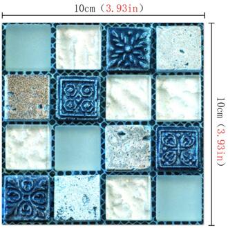 Muurstickers Mozaïek Tegel Home Accessoires Foto Achtergrond Props Art Decals Voor Woonkamer Keuken Tv Achtergrond