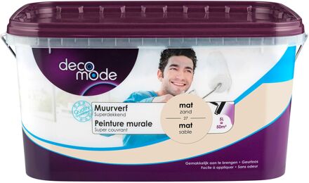 Muurverf - Mat - Zand - 5l