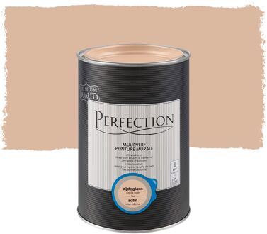 Muurverf - Zijdeglans - Perzik Roze - 1l