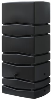 Muurzuil Regenton 650l Antraciet 165x77,5x57,3cm