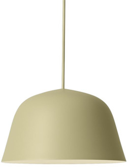 Muuto Ambit hanglamp Muuto Ø25 beige groen - Hoogte 15cm x Diameter 25cm