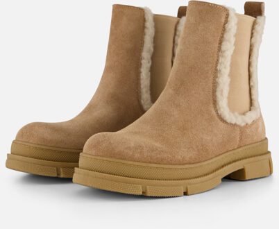 Muyters Chelsea boots cognac Suede - 35,36,37,38