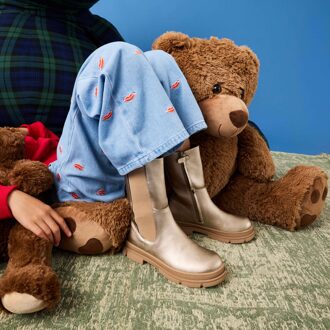 Muyters Chelsea boots goud Synthetisch - 27,28,29,30,31,32,33,34