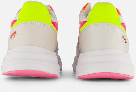 Muyters Neon Sneakers wit Synthetisch Combinatie - 28