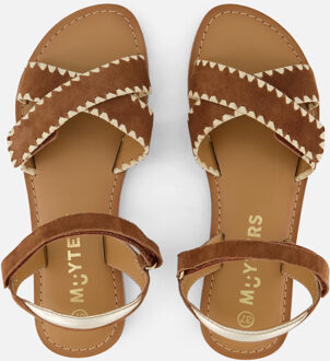 Muyters Sandalen cognac Leer - 28,29,30,31,32,33,34,35,36,37,38