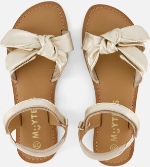 Muyters Sandalen goud Leer - 28,29,30,31,32,33,34,35,36,37,38