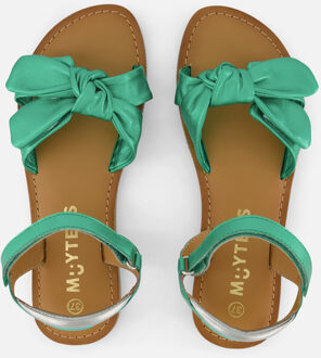 Muyters Sandalen groen Leer - 28,29,30,31,32,33,34,35,36,37,38