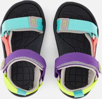 Muyters Sandalen zwart Textiel Combinatie - 25,26,27,28,29,30,31,32,33,34,35,36