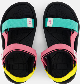 Muyters Sandalen zwart Textiel Combinatie - 25,26,29,31,33,34